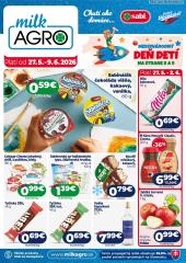 1. strana letáka Milk-Agro