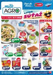1. strana letáka Milk-Agro