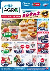 1. strana letáka Milk-Agro