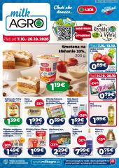 1. strana letáka Milk-Agro