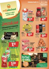 1. strana letáka Môj obchod
