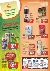 Môj obchod leták - 28. 8. - 10. 9. 2026, 1.strana