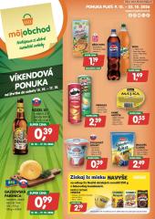 1. strana letáka Môj obchod