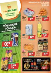 Môj obchod leták – 23. 10. - 5. 11. 2026, 1. strana