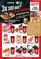 1. strana letáka Tauris