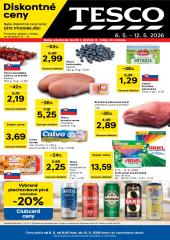 Tesco leták - 6. 5. - 12. 5. 2026, 1.strana