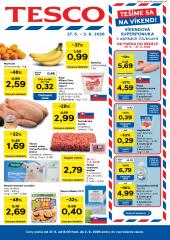 1. strana letáka Tesco
