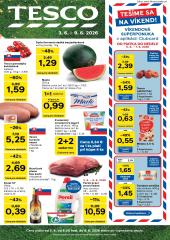 1. strana letáka Tesco