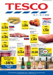 1. strana letáka Tesco
