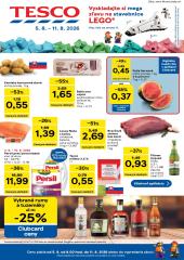1. strana letáka Tesco