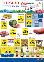 1. strana letáka Tesco