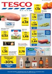 Tesco leták – 30. 9. - 6. 10. 2026, 1. strana