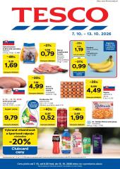 1. strana letáka Tesco