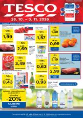 Tesco leták – 28. 10. - 3. 11. 2026, 1. strana