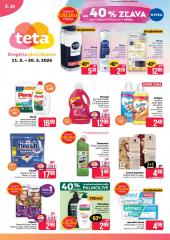 1. strana letáka TETA Drogerie