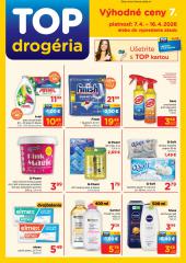 1. strana letáka TOP Drogéria