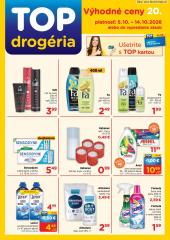 1. strana letáka TOP Drogéria